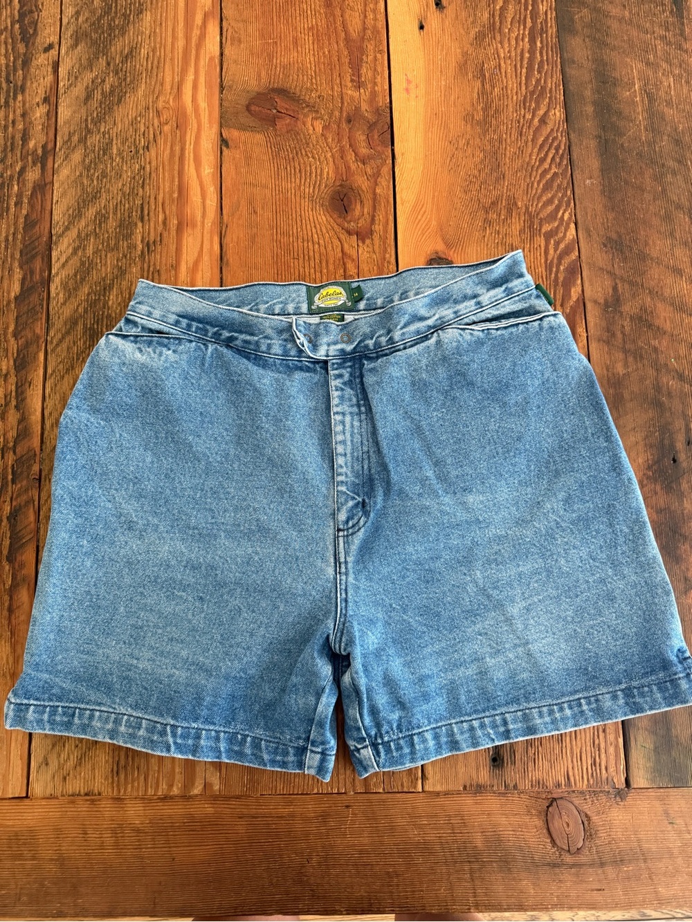 VINTAGE Cabela's Blue Denim Women's Jean Shorts
